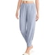 thumbnail image 3 of Pantalones de Yoga Largos para Mujer, Ajustados, Informales, Cómodos, para Gimnasio, Senderismo, Cintura Elástica, Color Azul Glaciar, Talla L, 3 of 8