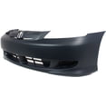 thumbnail image 5 of For 03 Civic Hybrid Sedan Front Bumper Cover Assembly Primed Plastic HO1000205, 5 of 5