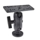 thumbnail image 1 of Universal Rack Fittings Holder Durable Plate Reemplazo negro Rotación de 360 grados para Kayak Marine Canoe Boats Cola Soporte de montaje de sonda, 1 of 6