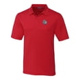 thumbnail image 2 of Men's Cutter & Buck  Red San Antonio Missions Forge Pencil Stripe Stretch DryTec Polo, 2 of 3