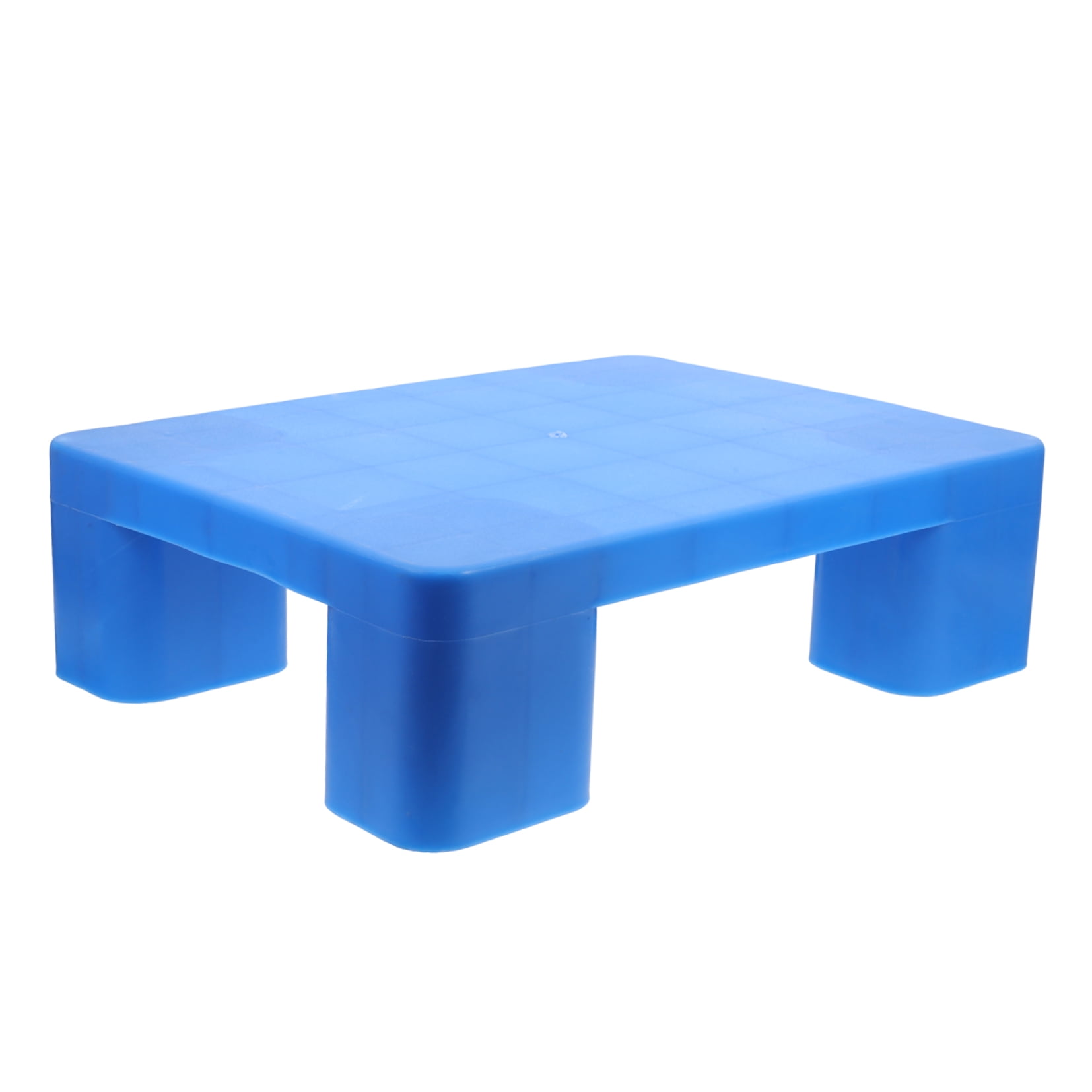 IBASETOY Blue Plastic Grid Pallet for Garage and Supermarket Floor Storage
