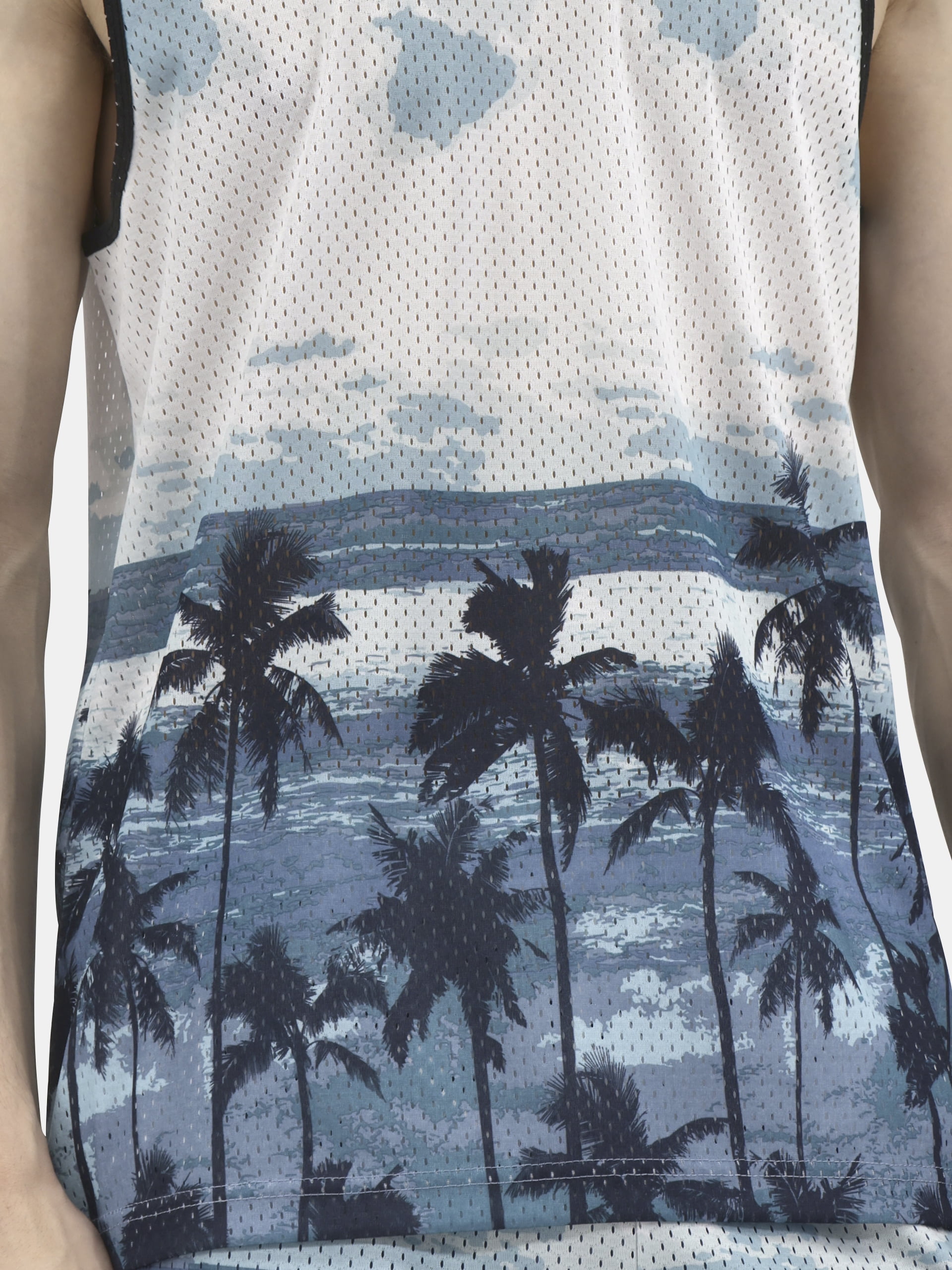 No Boundaries Men's & Big Men's Solid and Printed Mesh Tank Top, Sizes XS-5XL