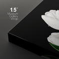 thumbnail image 4 of wall26 Canvas Print Wall Art Set White Tulip &amp; Calla Lily Close Up Duo Floral Botanical Photography Modern Art Rustic Zen Relax/Calm Multicolor Ultra for Living Room, Bedroom, Office - 24"x2, 4 of 5