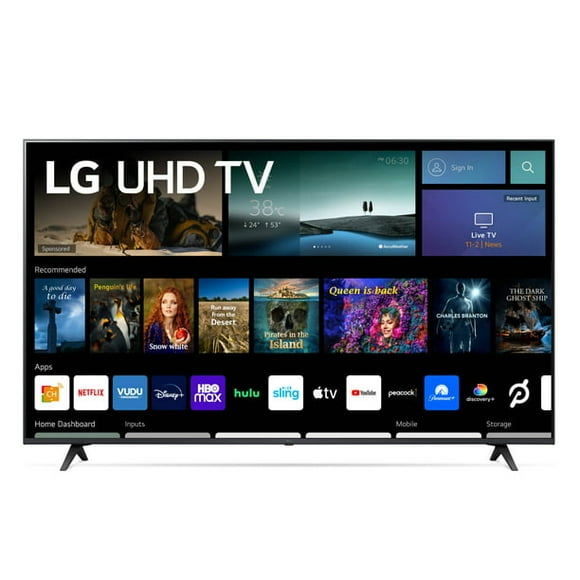 Rénové - LG 55&quot; Classe 4K UHD 2160P webOS Smart TV (55UQ7070ZUE)