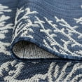 thumbnail image 6 of Bliss Rugs Coastal Indoor Outdoor Rug Water Resistant Runner Rug for Patio, Hallway, Entryway, Deck, Navy ,3' x 10', 6 of 8