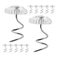 thumbnail image 3 of Shisuyan Lot de 100 Épingles pour Housses Transparentes en Acier Inoxydable, 3 of 8