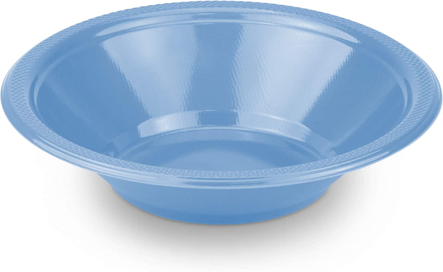 Plastic Bowls With Lids Purple, Blue, Light Blue Collection Of 4