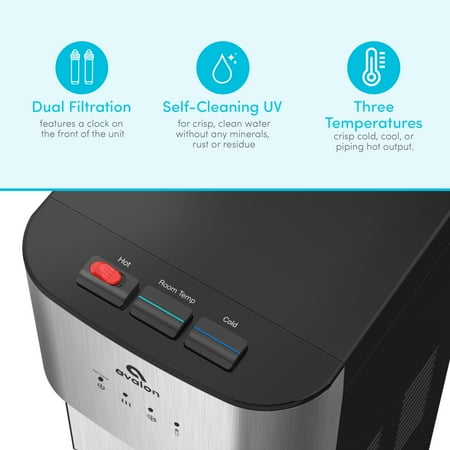 Avalon Self Cleaning Bottleless Water Cooler Dispenser 3 Temperatures