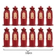 thumbnail image 1 of Deals Qaailabf Linen Wine Bottle Bag Set Wine Bottle Set Linen Tag Red Wine Packaging Bag, 1 of 1