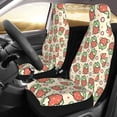 thumbnail image 3 of Haiem Frog Hold Strawberry Printed Car Seat Covers Set of 2, Universal Fit Car Seat Covers,Protective Seat Covers,Comfortable Car Seat Covers, Easy Installation Seat Covers, Vehicle Seat Covers, 3 of 9