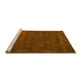 thumbnail image 2 of Ahgly Company Machine Washable Indoor Rectangle Abstract Yellow Modern Area Rugs, 3' x 5', 2 of 4
