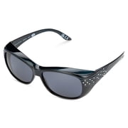 Polar Optics Unisex Rectangle Fits Over Sunglasses Teal