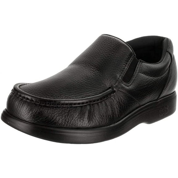 SAS Men's, Side Gore Loafer Black 12 WW