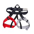 thumbnail image 2 of jinwen Rock Climbing Harness for Outdoor Activities Training Engineering Protection Black Red, 2 of 9