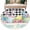Black, variant on Area Rugs 2.7'x5', Easter Carpet for Living Room Bedroom Dining Room, Spring Watercolor Bunny Eggs Flowers Pink Plaid Throw Kitchen Rugs Non Slip Washable Rectangle Indoor Outdoor Rugs