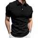 thumbnail image 1 of Camisas Para Hombre Camisa de hombre Performance Camisas de manga corta Camisa (Black, M), 1 of 4
