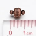 thumbnail image 4 of 100Set Brass Magnetic Clasps with Loops Oval Red Copper 11x7mm Hole: 1.5mm, 4 of 4