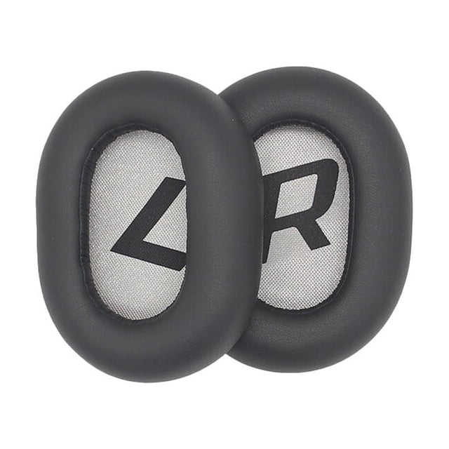 Seitruly Cojín para auriculares, funda para auriculares con cancelación de ruido suave, almohadillas para los oídos de repuesto para Over-Ear Relojes inteligentes Gris oscuro