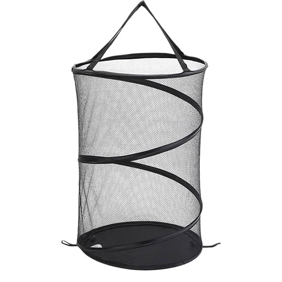 Collapsible Laundry Hamper, Foldable Dirty Clothes Basket for Home Bathroom Bedroom