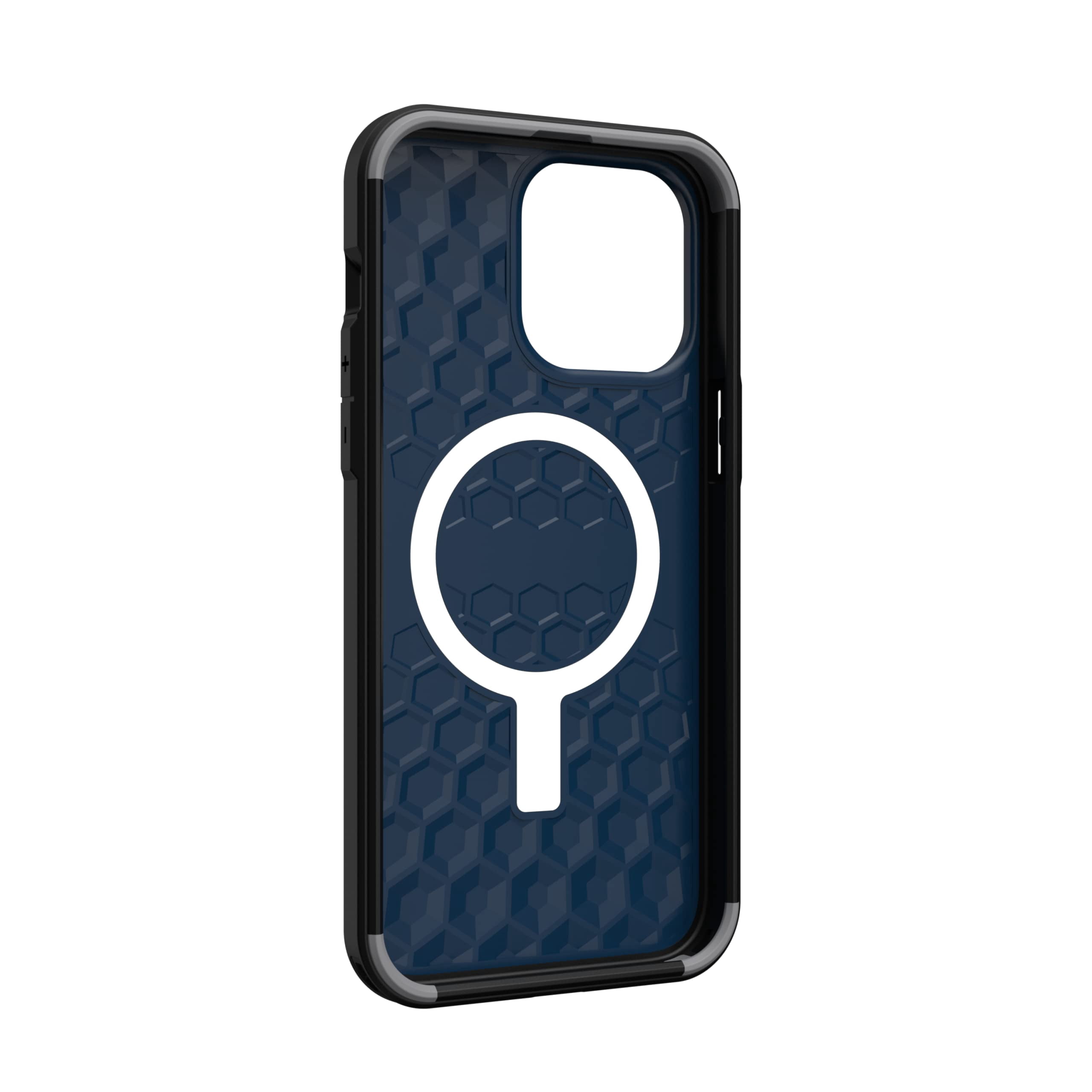 UAG iPhone 14 Pro Max Case Blue Mallard 6.7" Civilian Build-in Magnet Compatible with MagSafe Charging Sleek Ultra Thin Slim Shockproof Protective Cover