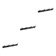 thumbnail image 3 of sweethay Gancho para baño, colgador de puerta de Metal negro, ganchos colgantes para ahorrar espacio, accesorios de cocina para habitación, cuatro cuatro ganchos 3piezas sweethay CBP498730, 3 of 7