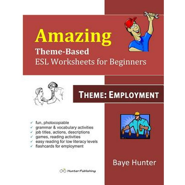 amazing theme based esl worksheets for beginners theme employment walmart com