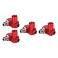 thumbnail image 2 of Conector de manguera de aire de 4 piezas, conector para herramienta de compresor de aire de pulgada NPT, alúmina, versátil, fácil de transporta, 2 of 8