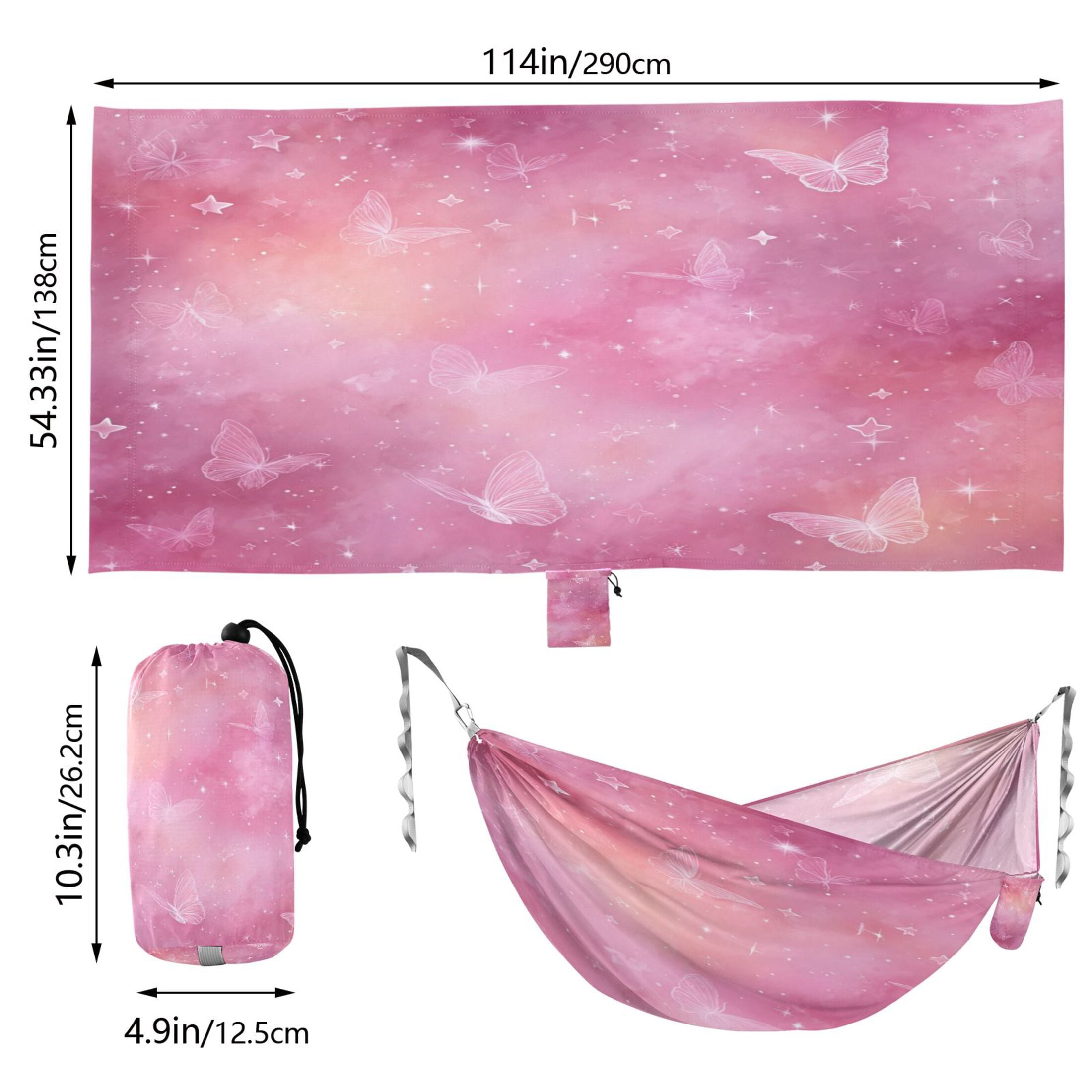 Hanging Hammock Portable Travel Camping For Outdooor Beach Camping Hiking Soft Background