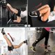 thumbnail image 5 of 2 Pieces DRing Ankle Straps for Leg Strength Training with Foot Buckle Black Silver White., 5 of 5