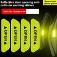 thumbnail image 2 of 4PCS Reflective Car Sticker OPEN Warning Reflector Tape Universal Reflector Sticker Accessories Car Decoration, 2 of 10