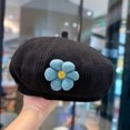 thumbnail image 2 of Newsboy hat Berry hat boina francesa hat Painter mujeres Lazy Highlights-Niños, 2 of 5