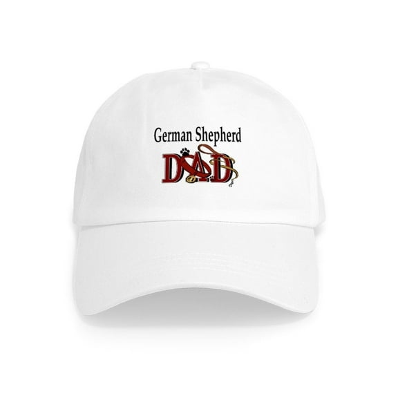 CafePress - German Shepherd Dad Cap - Adjustable 100% Brushed Unisex Casual Cotton Baseball Cap, Beige, 1