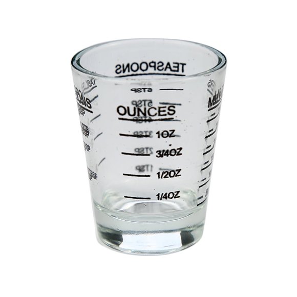 Small Measuring Cups 30 ML Scale Liquid Kitchen Assecories Decor for Home Shot Ounce Glass