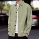 thumbnail image 5 of Camisa de hombre Social Nueva en Camisas de carga a rayas para hombres con bolsillo Verano Marca barata Slim Fit Tops Hipster Regular I Original Xxl, 5 of 5
