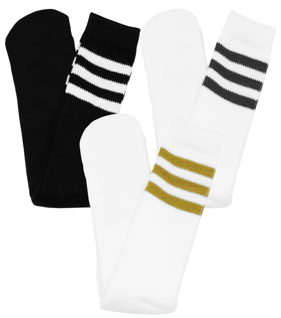 Woman & Youth Classic KneeHigh Tube Socks for Sports, Costumes or Everyday Wear