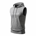 thumbnail image 2 of Kalauyu Sleeveless Hooded Workout Tank Tops for Men Graphic Print Casual Summer Athletic Loungewear Vests Tops, 2 of 5