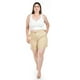 thumbnail image 1 of Short clasico de lino Roman Fashion /Tallas Extras, 0136 (Beige) beige 38, 1 of 6