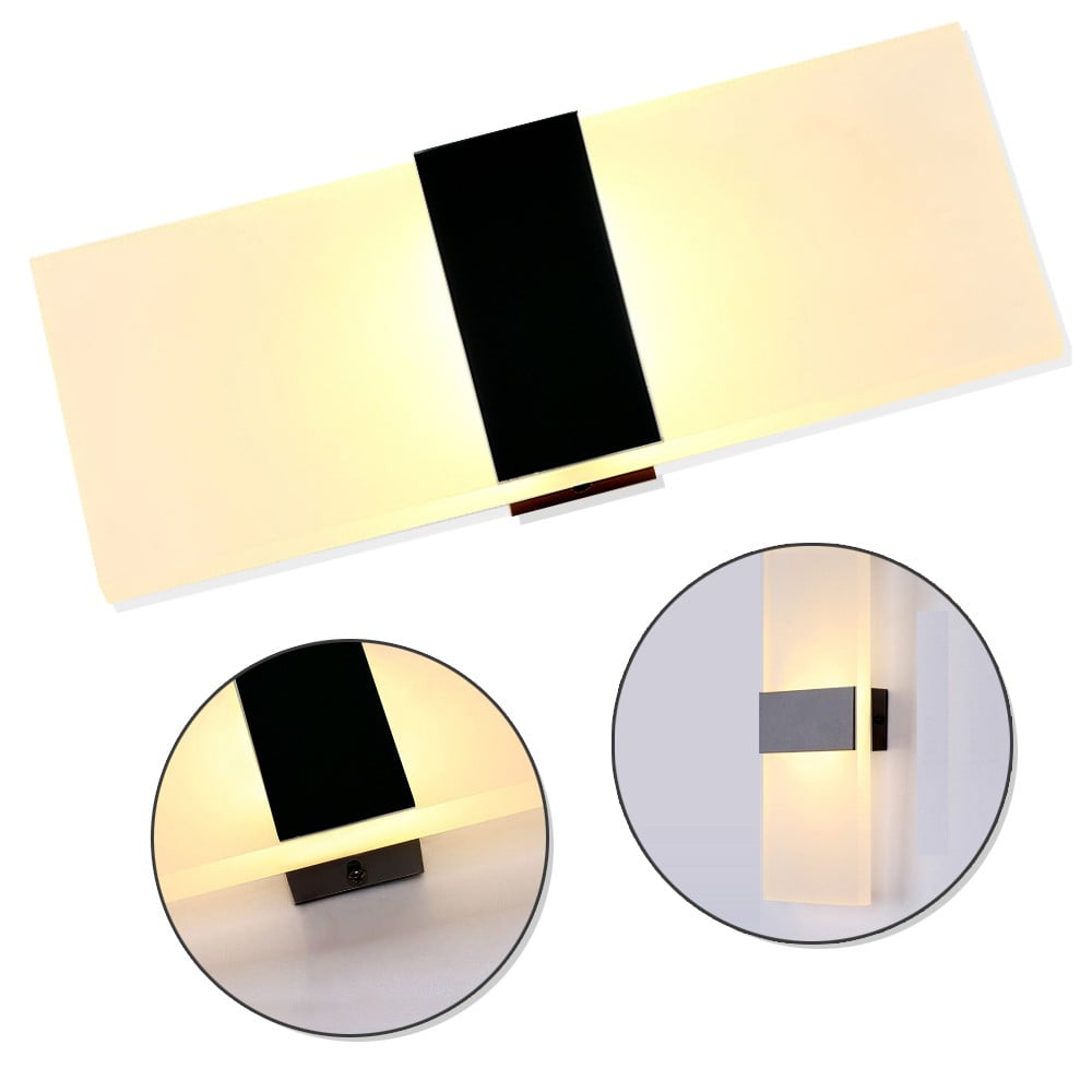 6W Modern LED Wall Light Bedroom Spot Lighting Home Up Down Lamp Sconce Fixture 