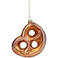 thumbnail image 6 of Northlight Salted Soft Pretzel Glass Christmas Ornament - 4.5", 6 of 7