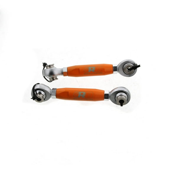 Rear Sway Bar Links fit Polaris RZR XP Turbo 2016 Orange x2 by Race-Driven