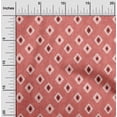 thumbnail image 2 of oneOone Cotton Flex Pink Fabric African Aztech Craft Projects Decor Fabric Printed By The Yard 40 Inch Wide, 2 of 4
