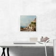 thumbnail image 2 of ARTCANVAS Sorrento On The Bay Of Naples Canvas Art Print by Franz Richard Unterberger - Size: 12" x 12" (1.50" Deep), 2 of 9