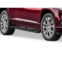 2018-2022 Chevrolet Traverse Carbon Steel   PE Step Area Black Finish OE Style Side Step Running Board-S Series