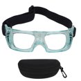 thumbnail image 1 of Sport Goggles Free Regulable Design Curved Fit Frame Impact Resistant PC Material Protective Basketball Glasses for Kids Blue, 1 of 14
