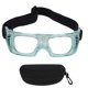 thumbnail image 1 of Gafas deportivas Diseño regulable gratuito Marco de ajuste curvo Material de PC resistente a impactos Gafas protectoras de baloncesto para niños Azul, 1 of 5