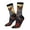 3 Black, variant on Maple Leaf Meditating Squirrel Print Adult Socks for Men & Women,Calf Socks, Ankle Socks,Boots Socks,Breathable Casual Sock,Unisex Crew Socks