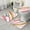 Pink White Gold, variant on Gray Black Gold Marble Pattern Bathroom Rugs Sets 3 Piece,Toilet Cover Set,Absorbent Non Slip Bathroom Mats Sets with U-Shaped Contour Rug Toilet Rug Set