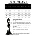 thumbnail image 6 of INSPIRE CHIC Women's Dress Ruffle Front Slit Glitter Long Sleeve Cocktail Party Dresse S Black, 6 of 6