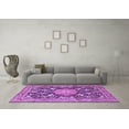 thumbnail image 3 of Ahgly Company Indoor Rectangle Persian Purple Traditional Area Rugs, 5' x 8', 3 of 4