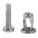thumbnail image 3 of 60 Piezas Tuercas Jack M5X25 Tuercas de PéTalo de Tornillo de Metal de Coche con Tornillo para Piel de Hierro de Pared Hueca, 3 of 7